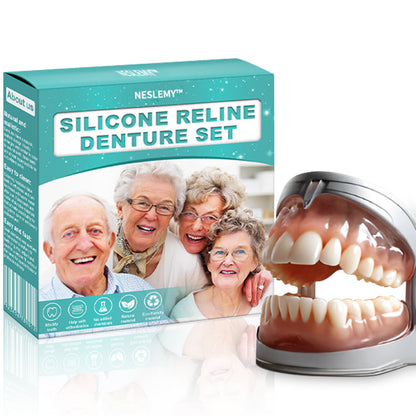 NESLEMY™🦷 𝗔𝗱𝘃𝗮𝗻𝗰𝗲𝗱 𝗖𝘂𝘀𝘁𝗼𝗺𝗶𝘇𝗲𝗱 𝗙𝘂𝗹𝗹 𝗗𝗲𝗻𝘁𝘂𝗿𝗲 𝗦𝗲𝘁 🦷 (Clinically backed comfort-fit dentures — trusted by over 8,000 users across the U.S.)